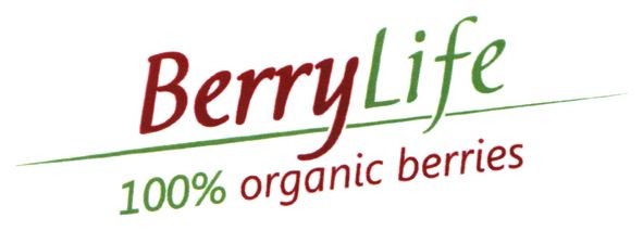 100% organic berries