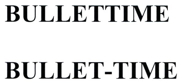 bullet-time