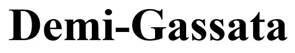 demi-gassata