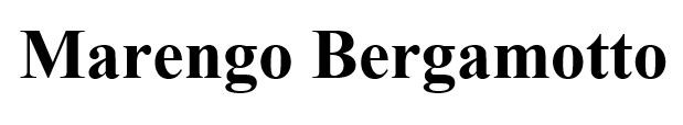 marengo bergamotto