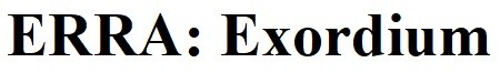 erra:exordium