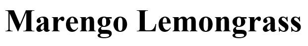 marengo lemongrass
