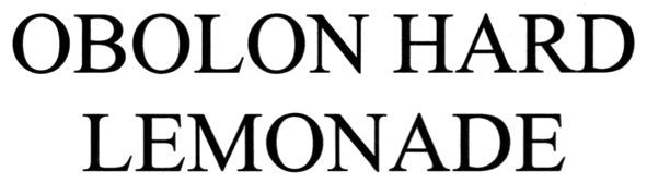 obolon hard lemonade