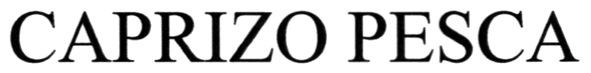 caprizo pesca