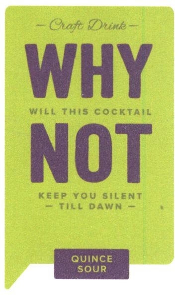 craft drink why will this coctail not keep you silent till dawn