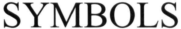 symbols