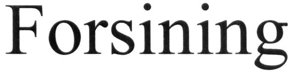 forsining