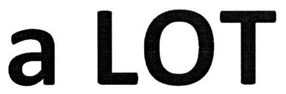 a lot