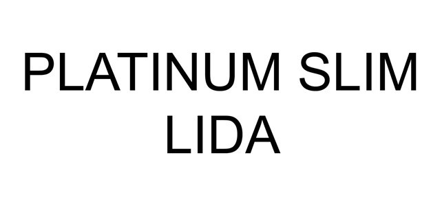 platinum slim lida