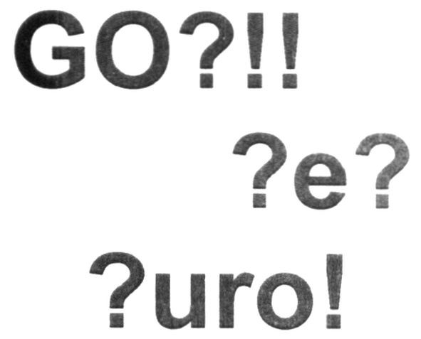 go?!! ?e? ?uro!