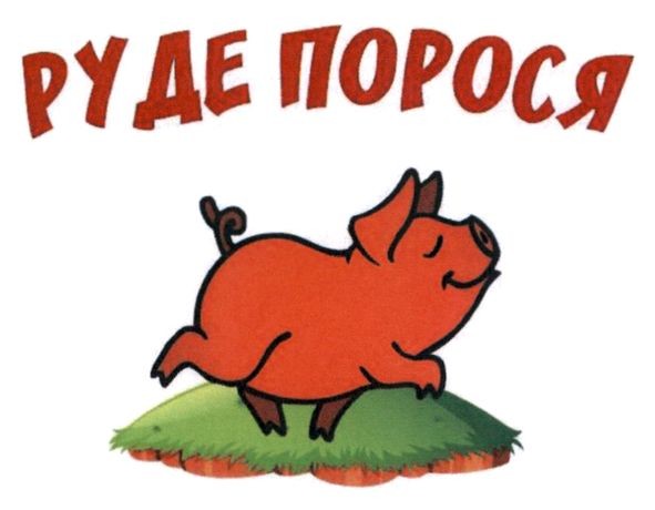 руде порося