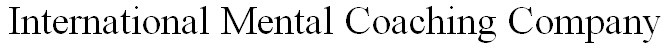 international mental coaching company