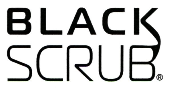 black scrub