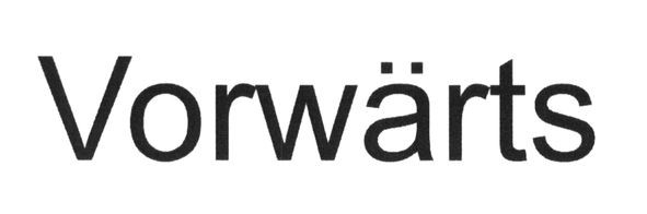 vorwarts