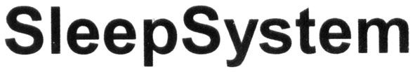 sleep system