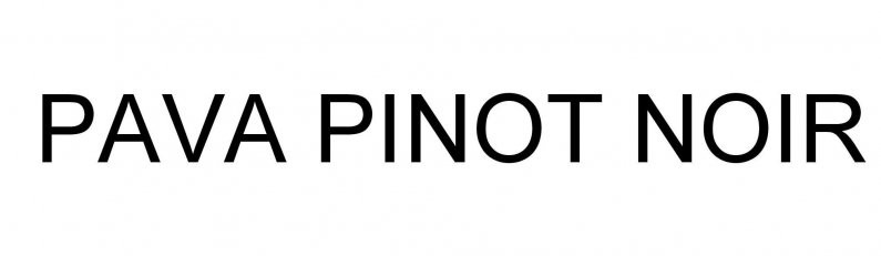 pava pinot noir