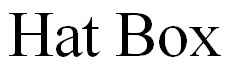 hat box