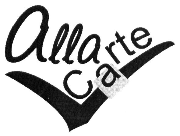alla carte