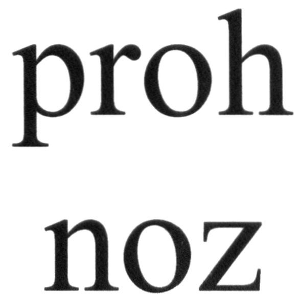proh noz