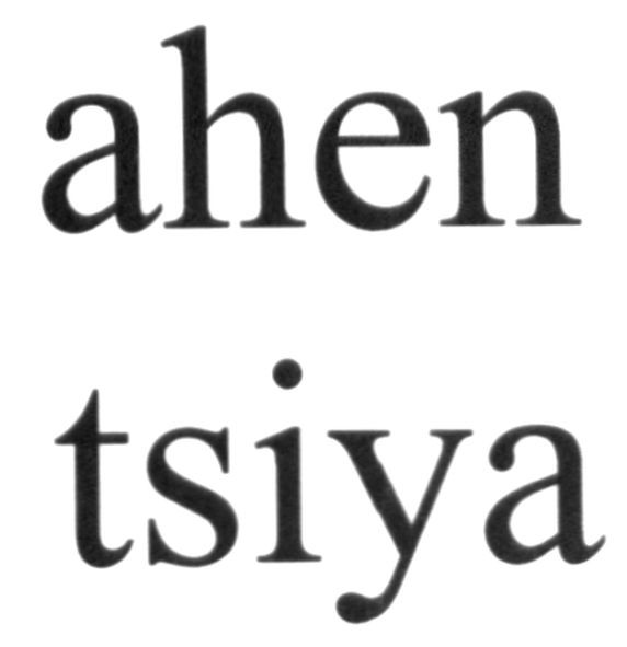 ahen tsiya