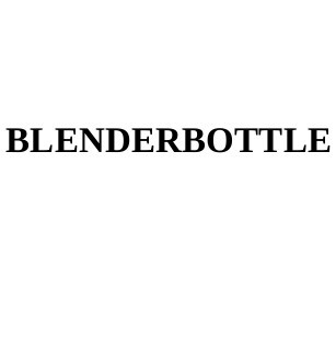 blenderbottle