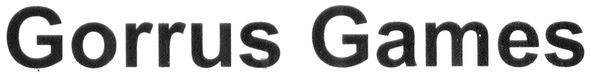 gorrus games
