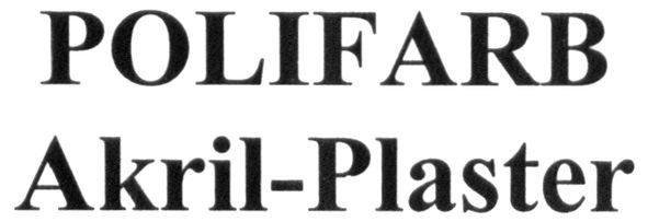 polifarb akril-plaster