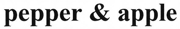 pepper&apple