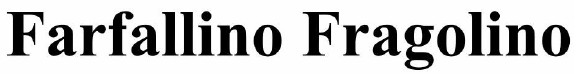 farfallino fragolino
