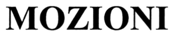 mozioni