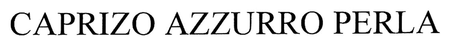 caprizo azzurro perla