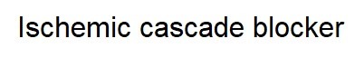 ischemic cascade blocker