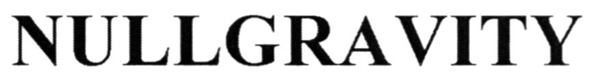nullgravity
