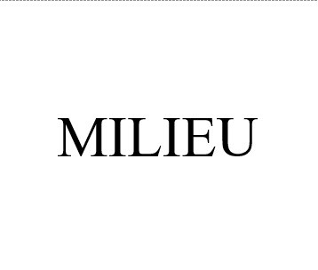 milieu