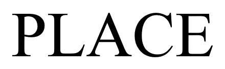 place