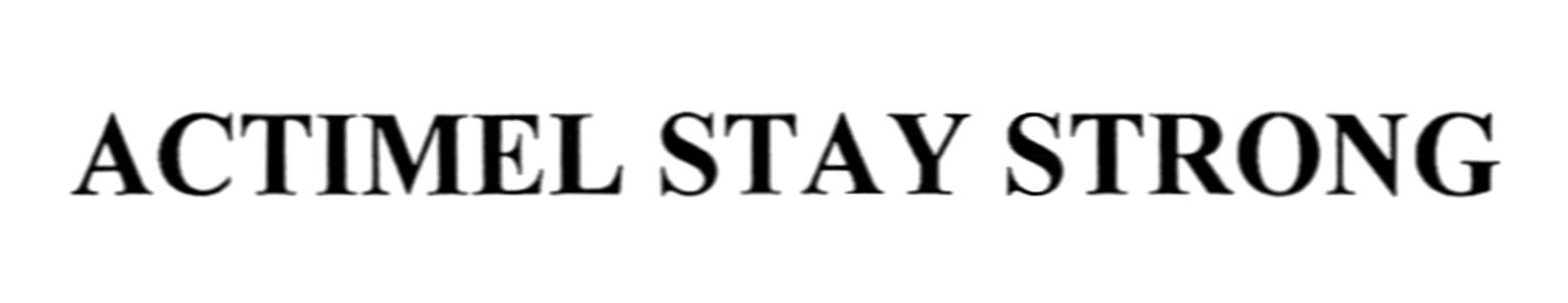 actimel stay strong