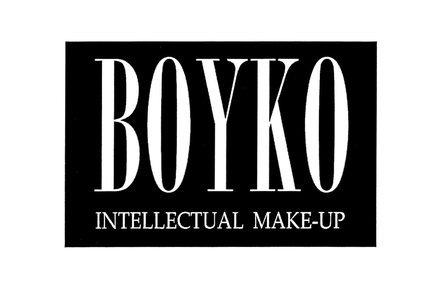 boyko intellectual make-up