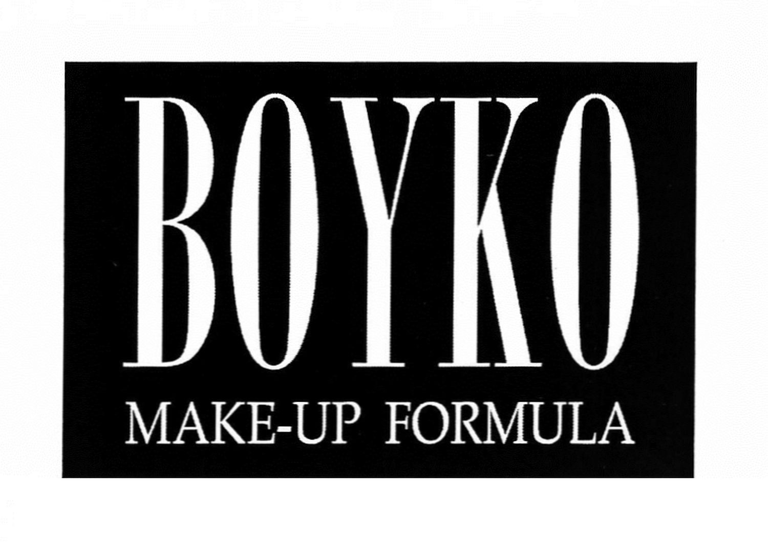 boyko make-up formula