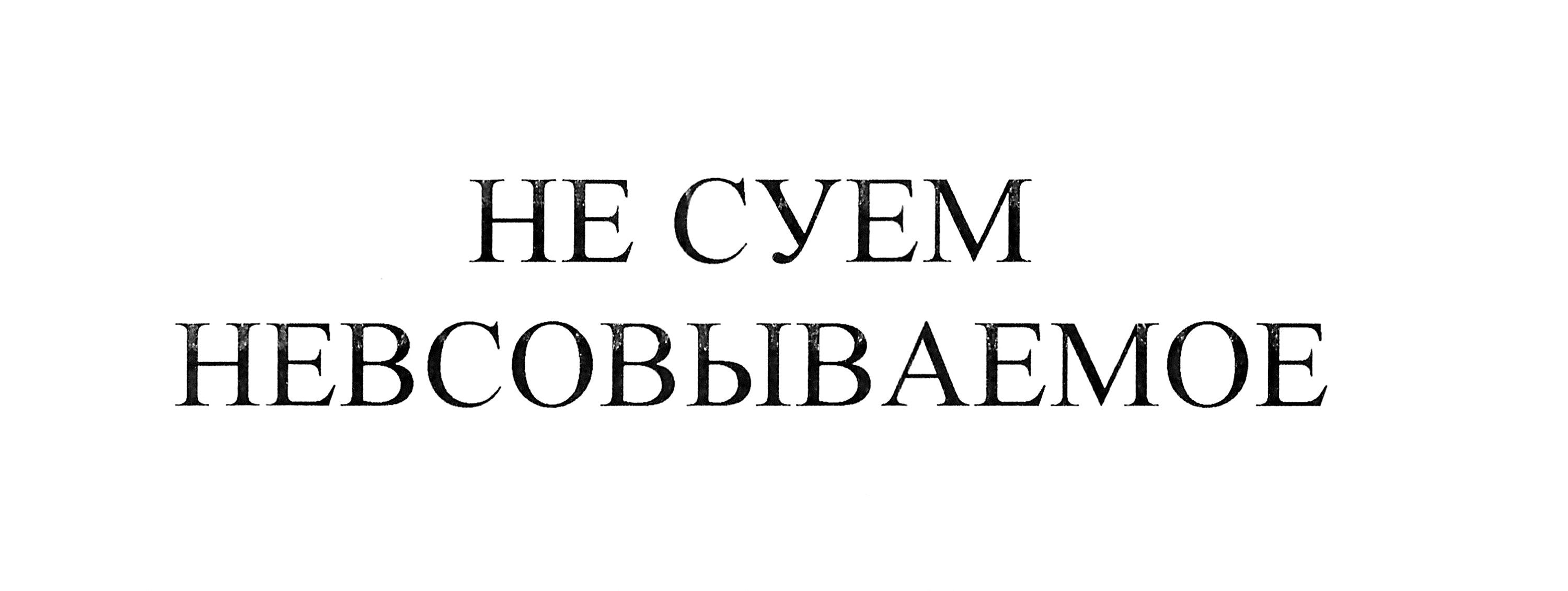 не суем невсовываемое