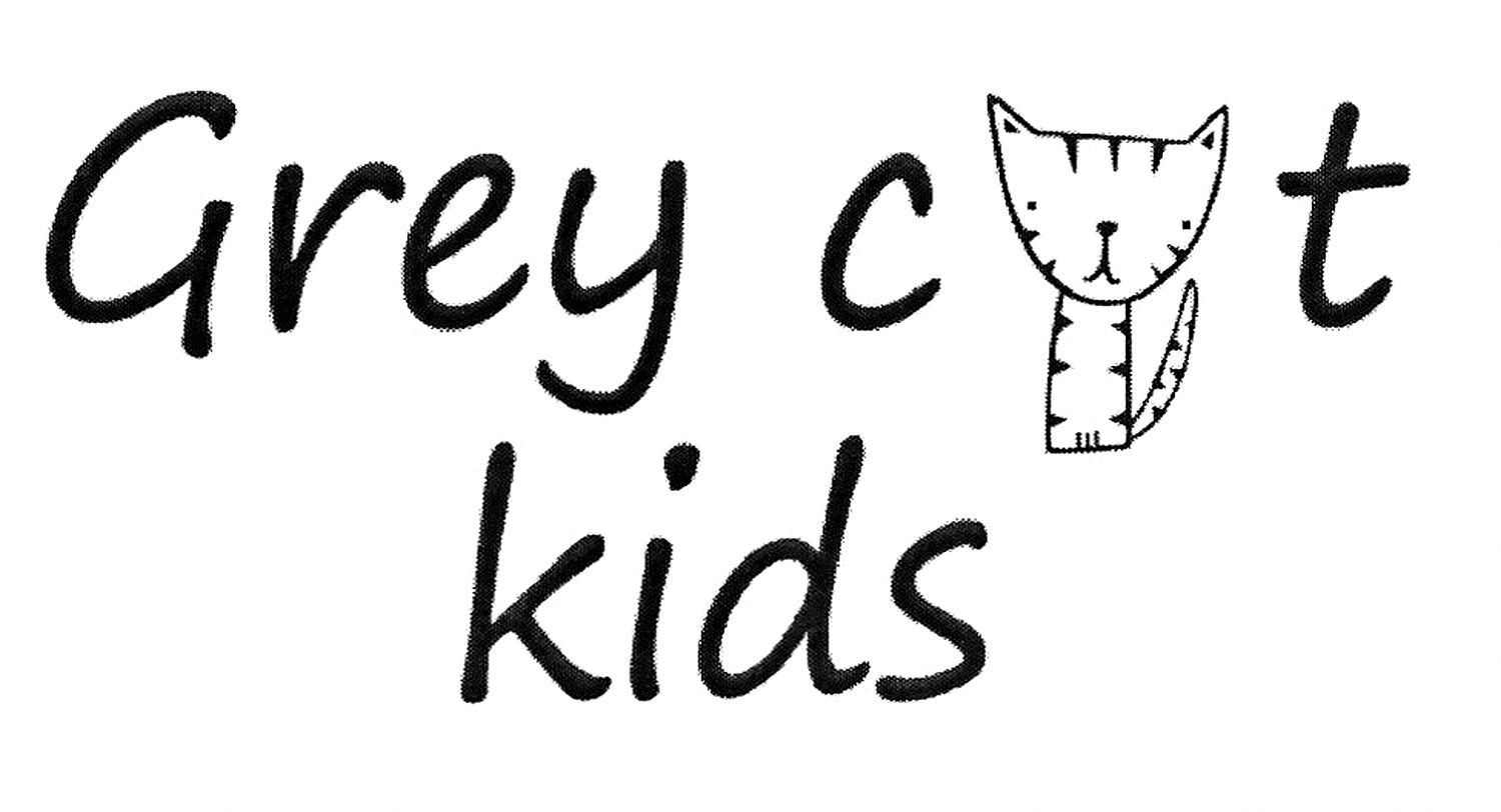 grey cat kids