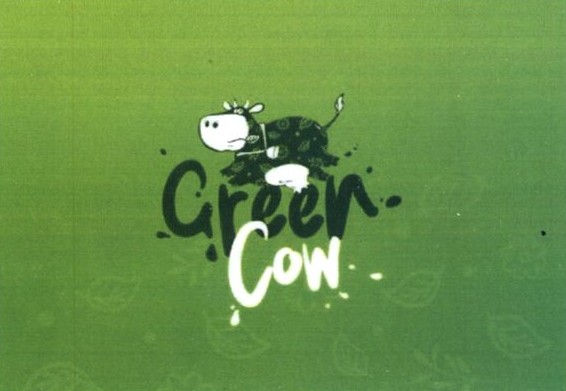 green cow