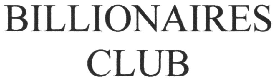 billionaires club