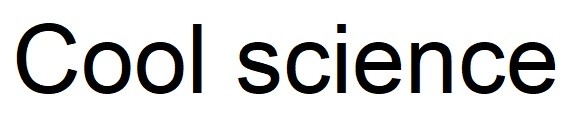 cool science