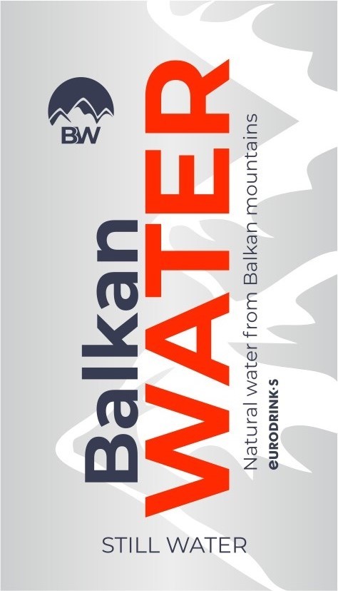 natural water from balkan mountains