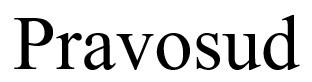 pravosud