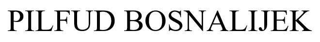 pilfud bosnalijek