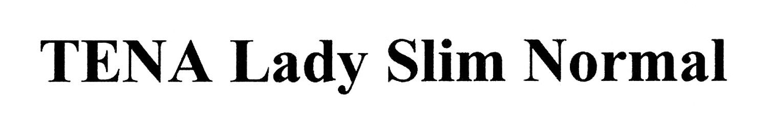 tena lady slim normal