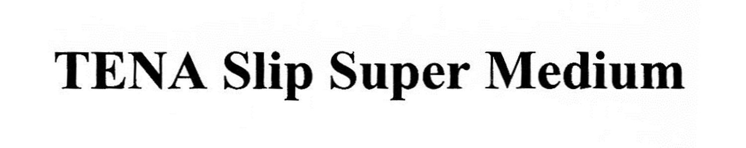 tena slip super medium