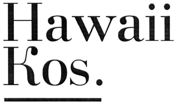 hawaii kos.