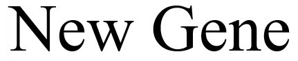 new gene